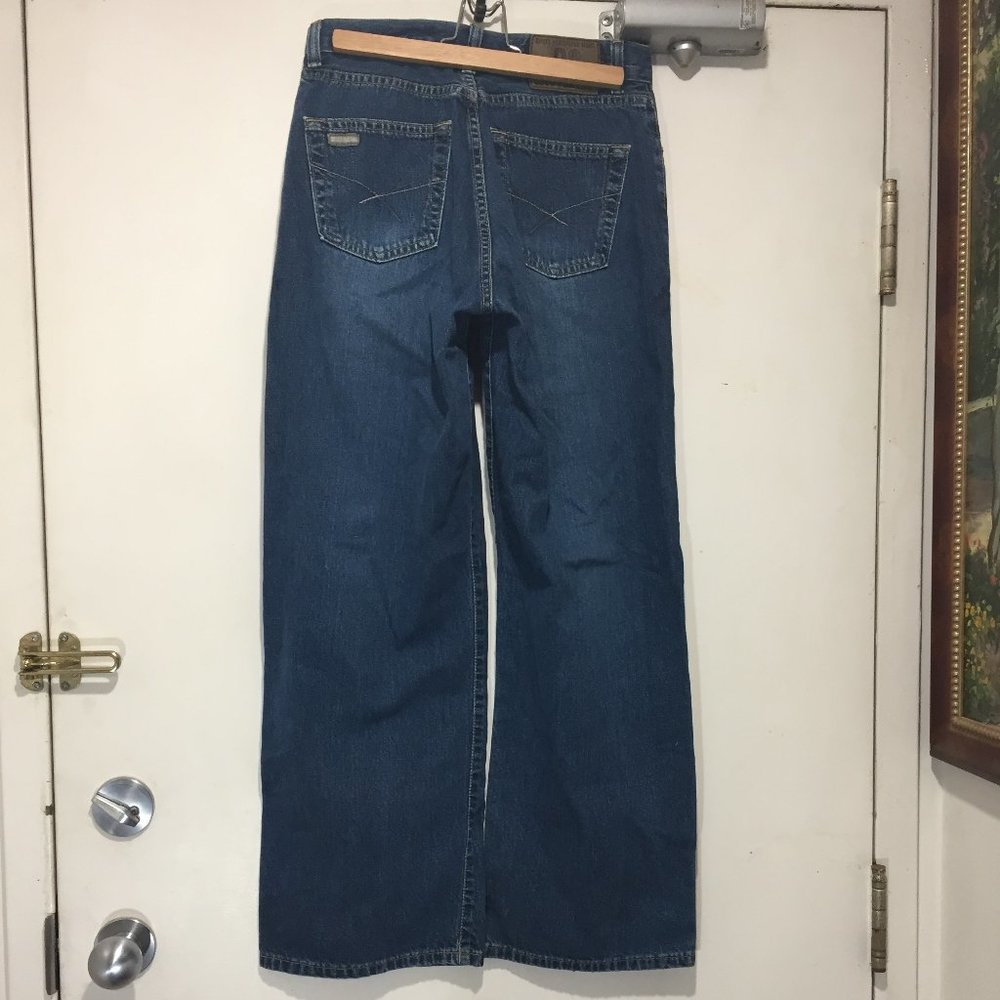 VINTAGE ROOTS WIDE LEG JEANS SIZE 30/30 - Picture 5 of 8